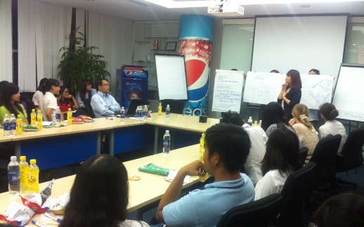 Đại diện Suntory PepsiCo Việt Nam chia sẻ về dự án Mizuiku – dự án tuyên truyền giáo dục bảo vệ tài nguyên nước 